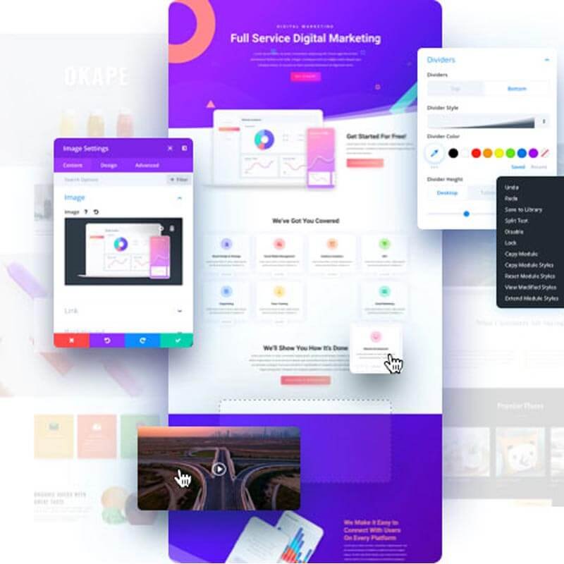 I will install DIVI Elegant Theme or DIVI Bundle for Lifetime