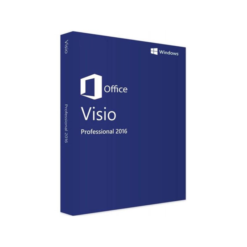 Microsoft Visio Pro 2016 Bind Product Key Lifetime Activation 1PC