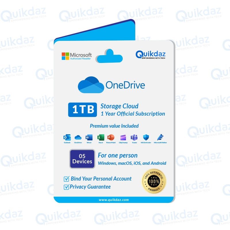 OneDrive 1TB Storage