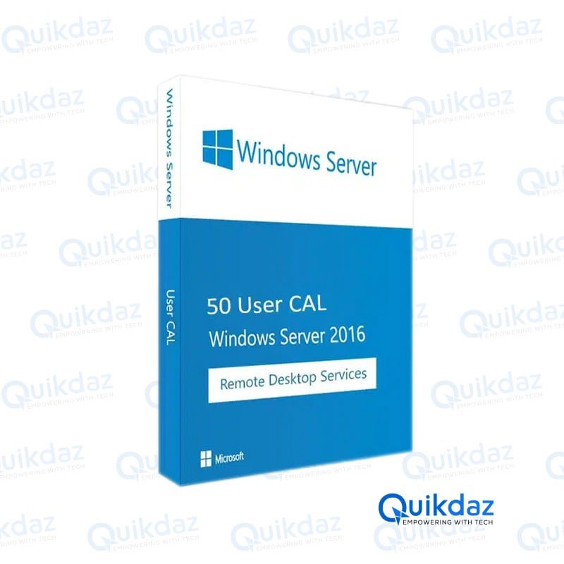 Windows Server 2016 RDS CAL - Remote Desktop Services 50 User CAL