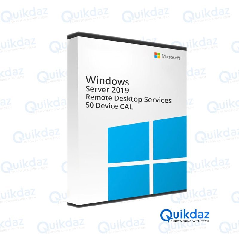 Windows Server 2019 RDS - Remote Desktop Services -50 Device CAL