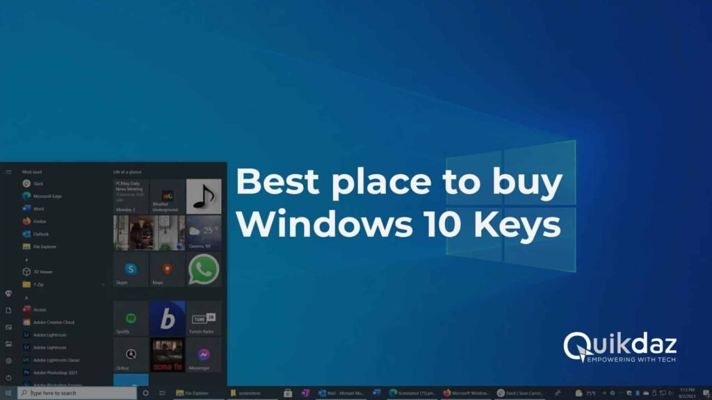 best place to buy windows 10 keys