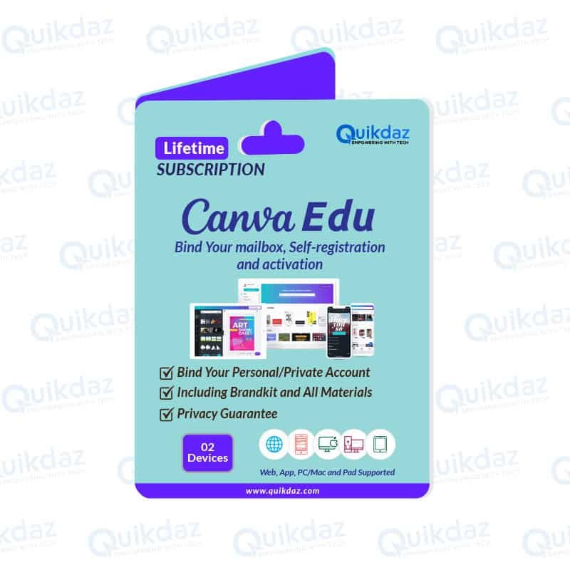 Canva Edu subscription