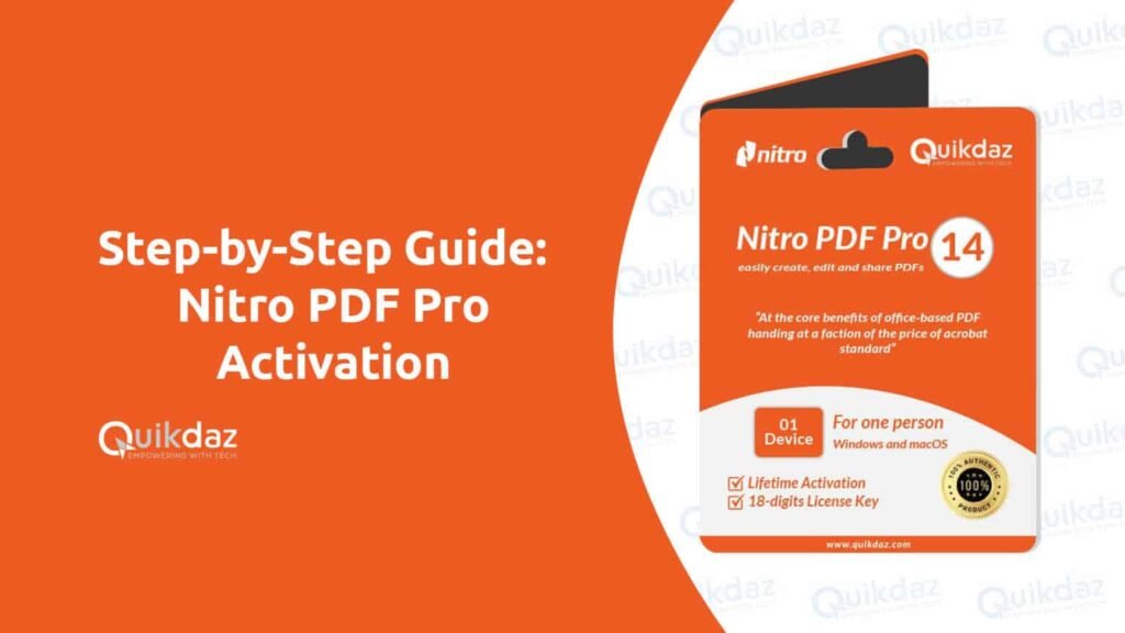 Nitro PDF Pro Activation